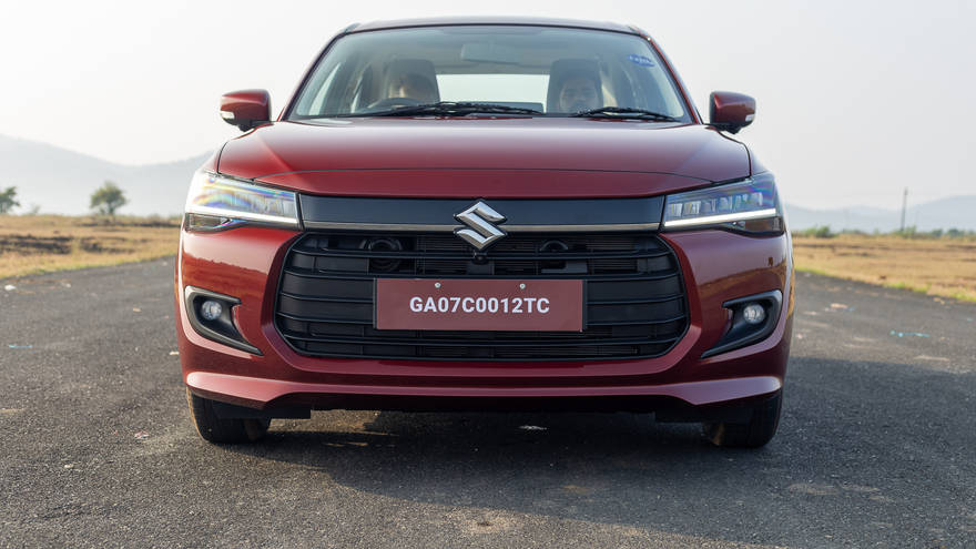 Maruti Dzire Road Test Images