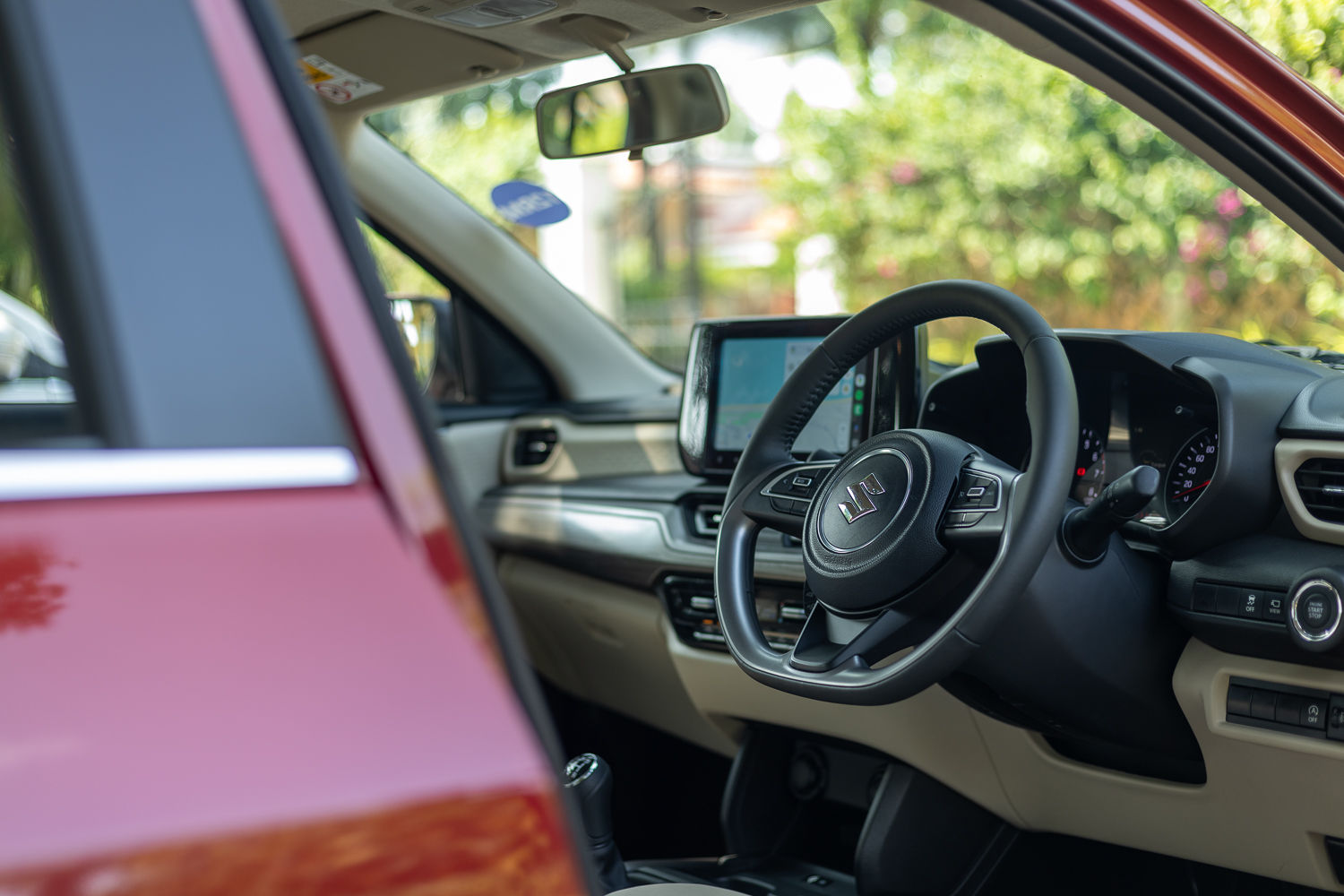 New Maruti Dzire dashboard