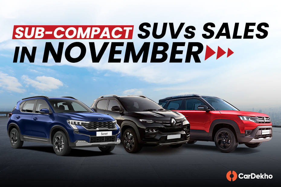 Sub-4m SUVs Sales October 2024