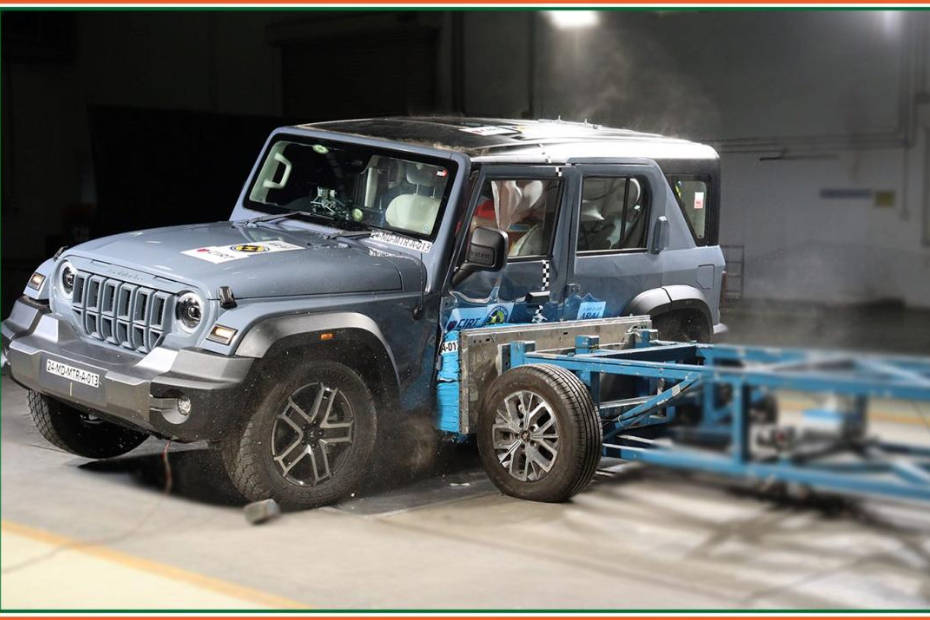 Mahindra Thar Roxx BNCAP Crash Test