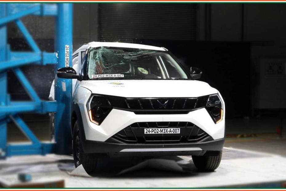 Mahindra XUV 3XO BNCAP crash test