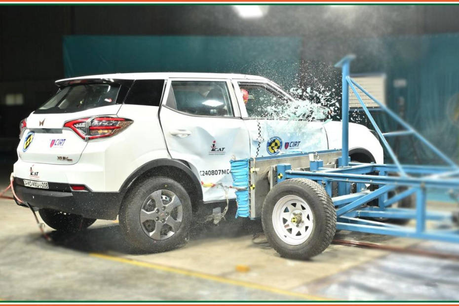 Mahindra XUV400 EV BNCAP crash test