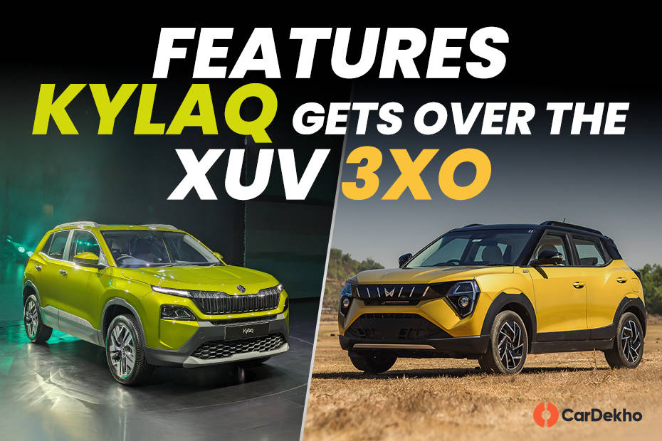 5 features Skoda Kylaq gets over Mahindra XUV 3XO