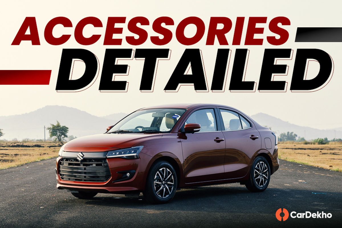 2024 Maruti Dzire accessories detailed 2024 Maruti Dzire accessories detailed