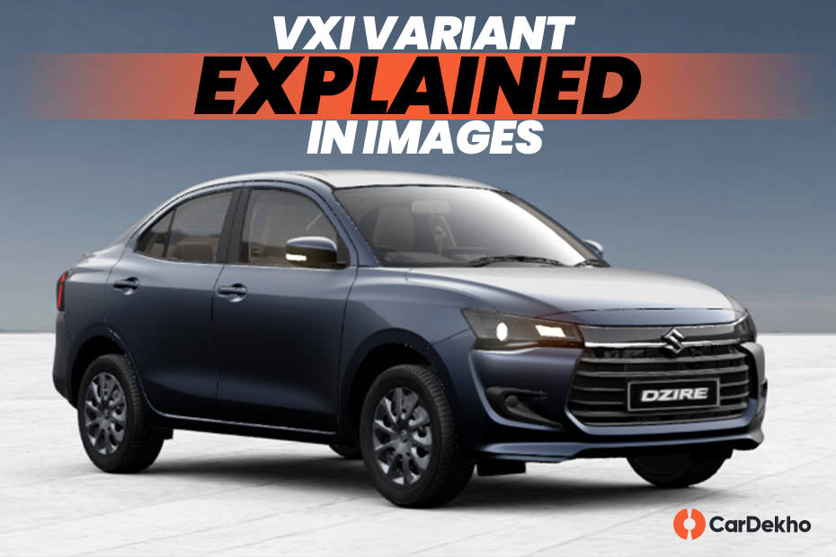 Maruti Dzire VXi variant detailed in images