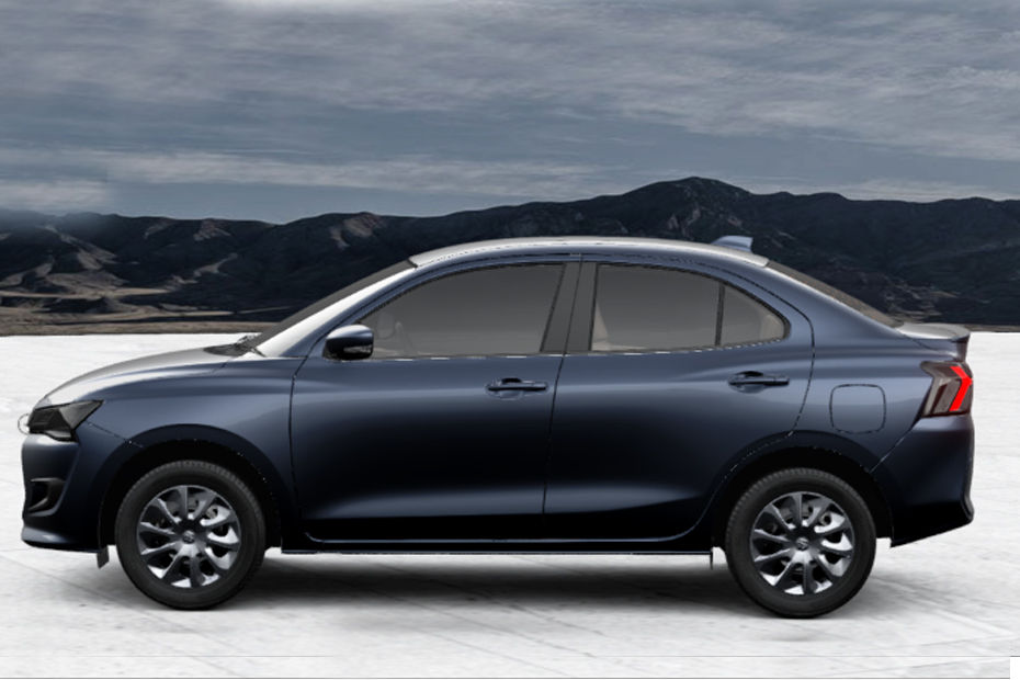 Maruti Dzire VXi variant side Maruti Dzire VXi variant side