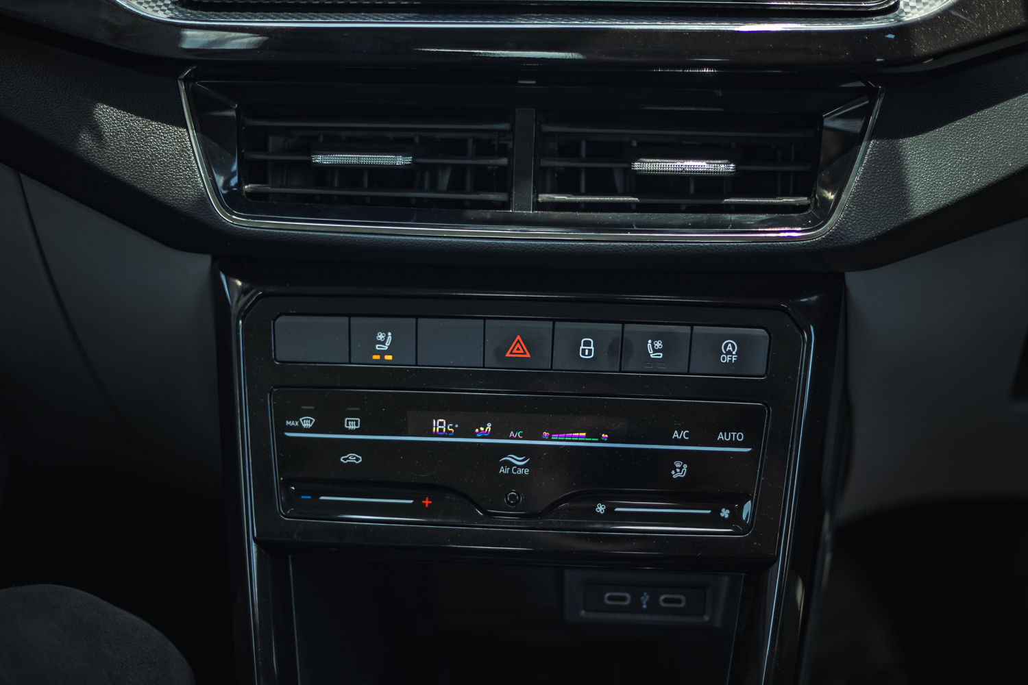 Skoda Kushaq Climate Control Panel Skoda Kushaq Climate Control Panel
