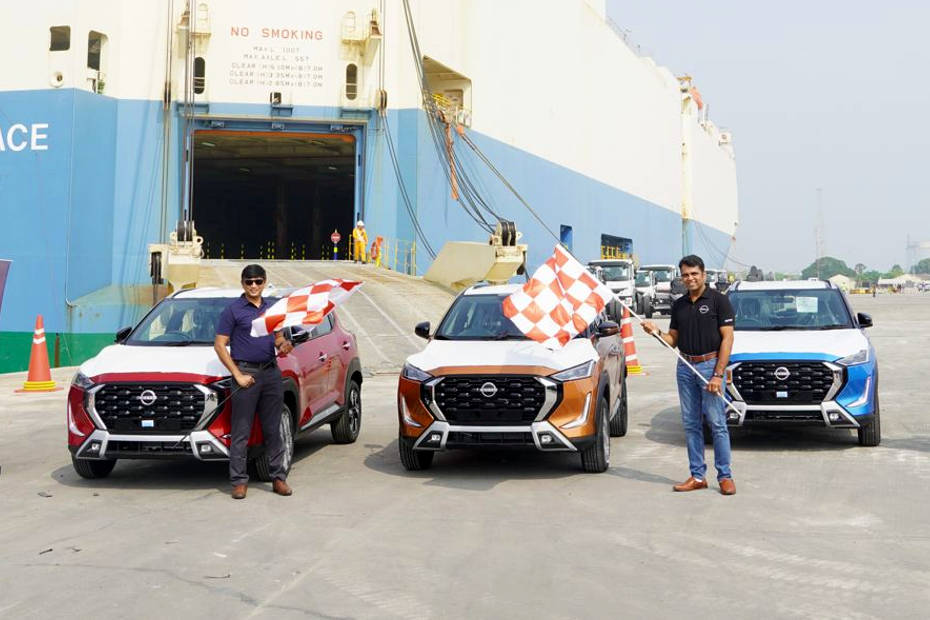 2024 Nissan Magnite exported to South Africa