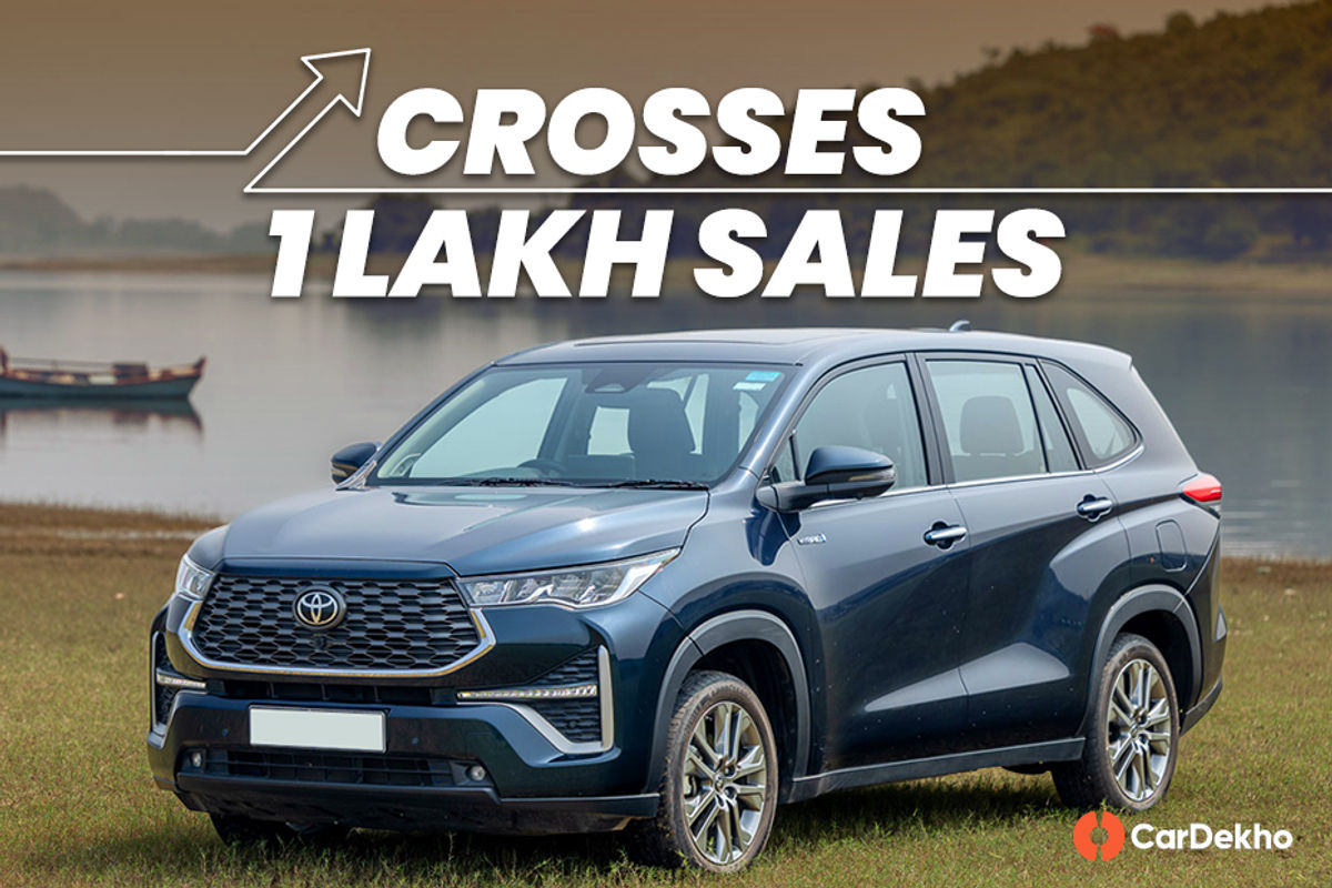 Toyota Innova Hycross has crossed 1 lakh sales in India Toyota Innova Hycross has crossed 1 lakh sales in India