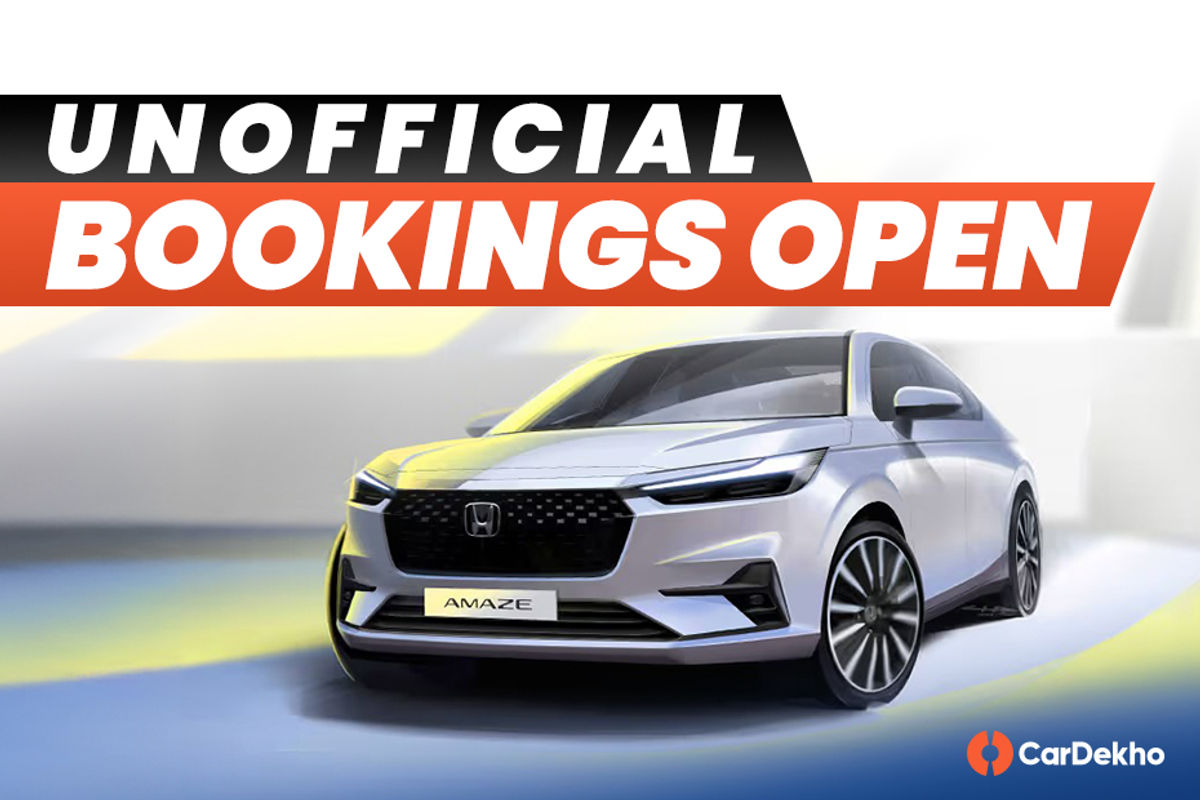 New Honda Amaze Offline Bookings Open At Some Dealerships