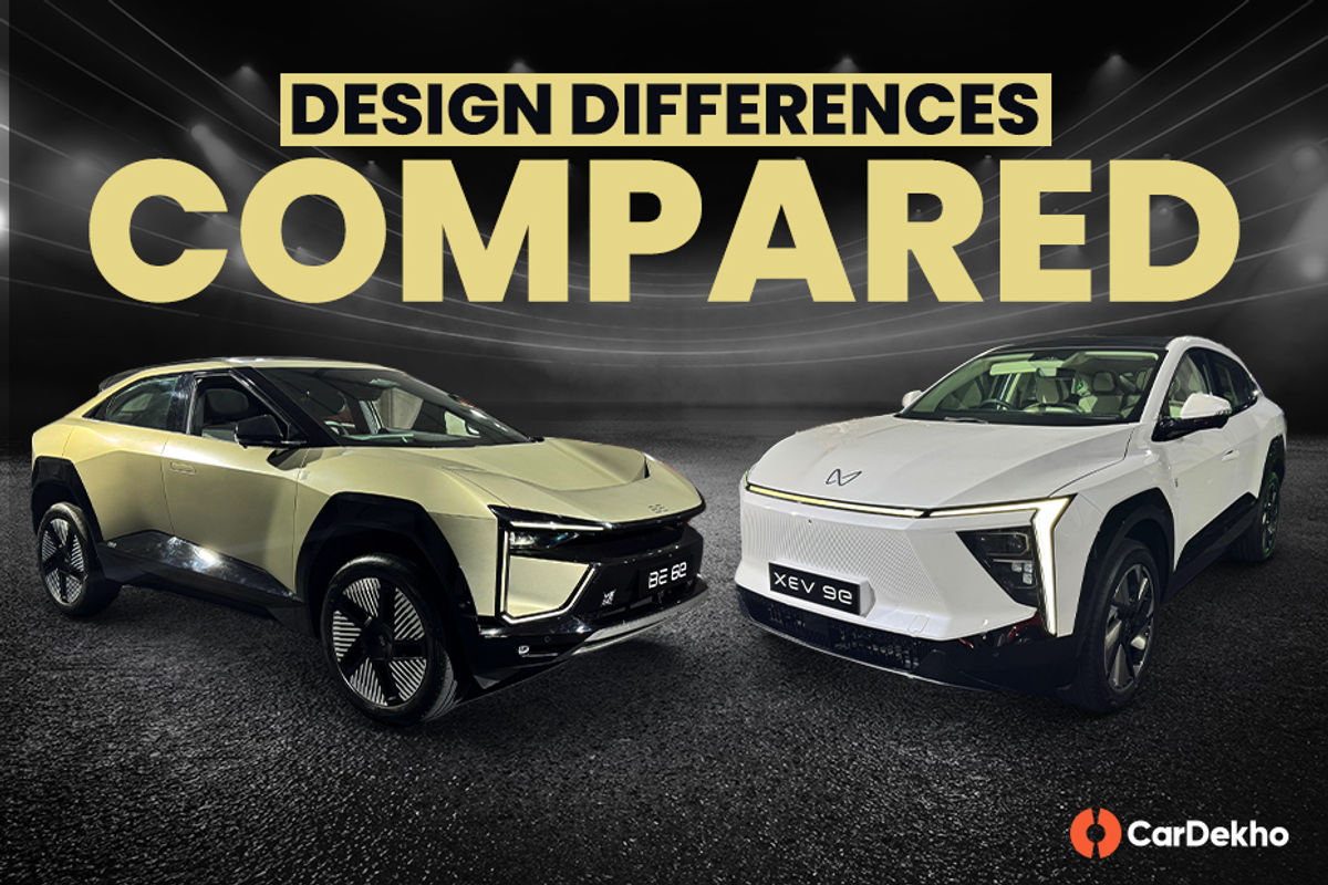 Here Are The Design Differences Between The Mahindra BE 6e And XEV 9e