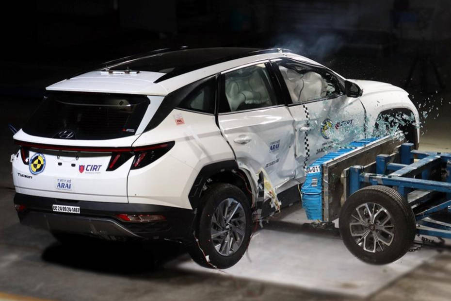 Hyundai Tucson Bharat NCAP crash test