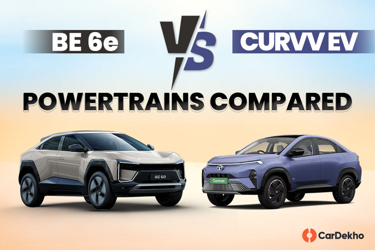 Mahindra BE 6e vs Tata Curvv EV: powertrain details compared Mahindra BE 6e vs Tata Curvv EV: powertrain details compared