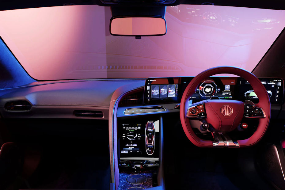 MG Cyberster interior
