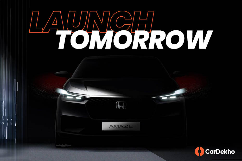 2024 Honda Amaze to launch tomorrow