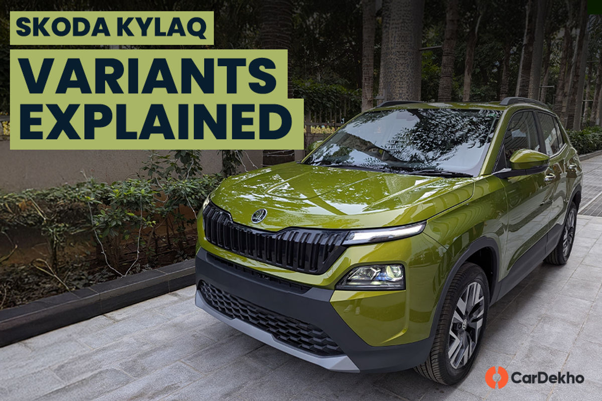 Skoda Kylaq variant-wise features explained Skoda Kylaq variant-wise features explained
