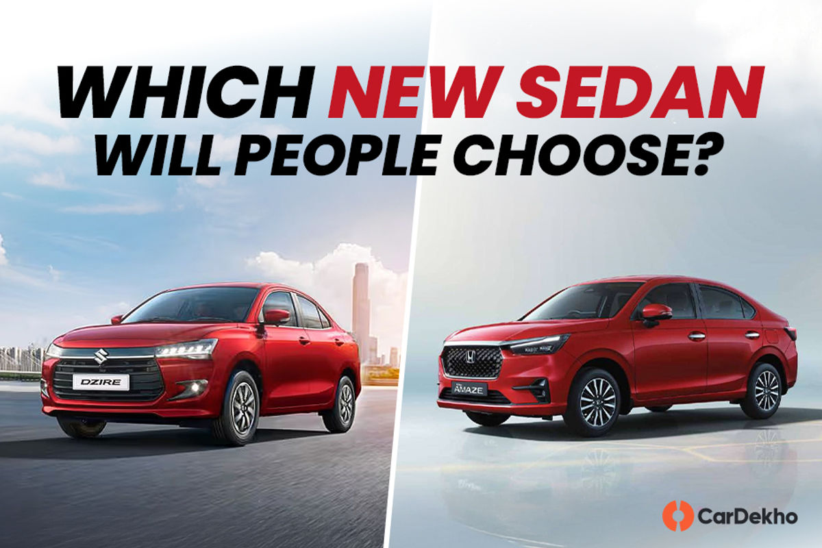 2024 Honda Amaze vs new Maruti Dzire Instagram Poll results
