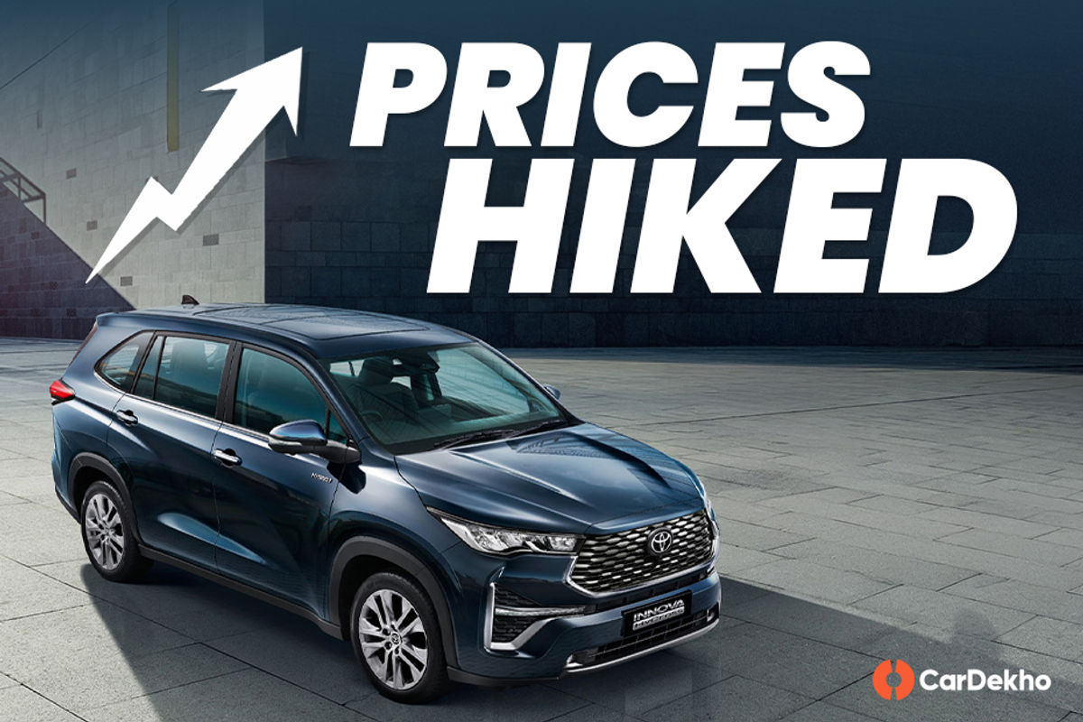 Toyota Innova Hycross prices hiked Toyota Innova Hycross prices hiked