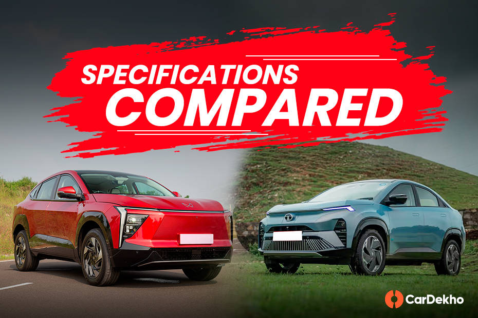 Mahindra XEV 9e vs Tata Curvv EV: Specifictions Comparison