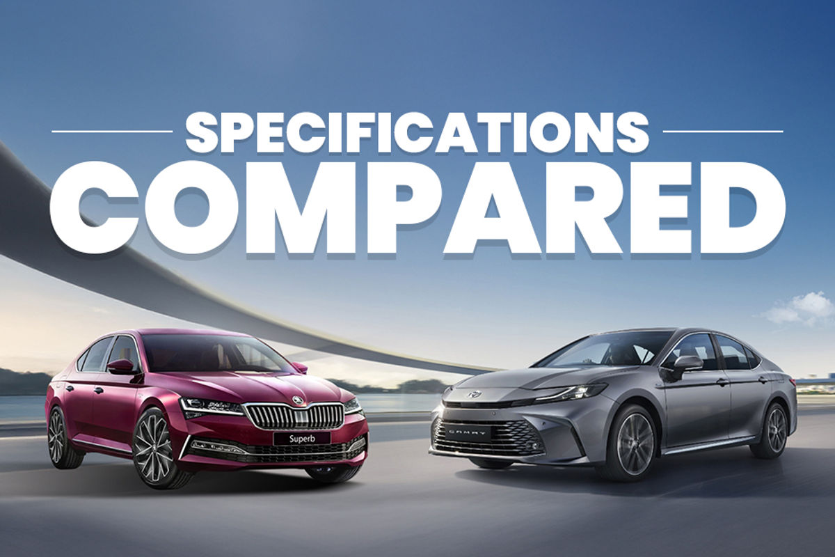 Toyota Camry vs Skoda Superb: Specifications Compared Toyota Camry vs Skoda Superb: Specifications Compared