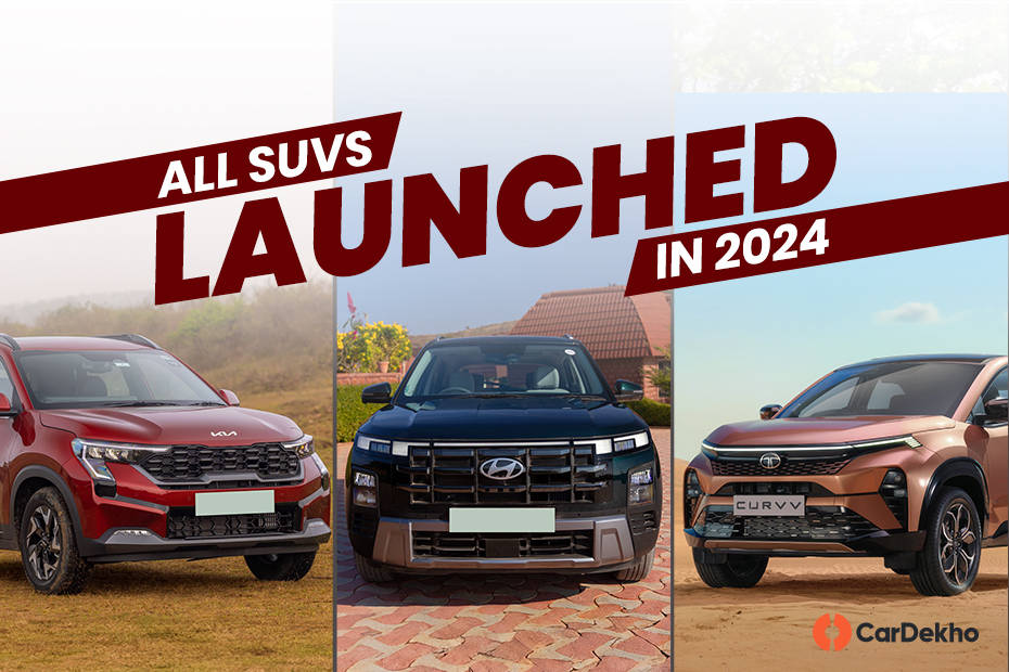 All SUVs launched in 2024 in India