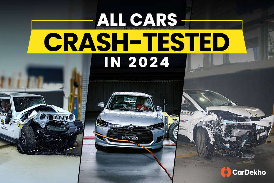 All Indian cars crash tested by Bharat NCAP and Global NCAP in 2024