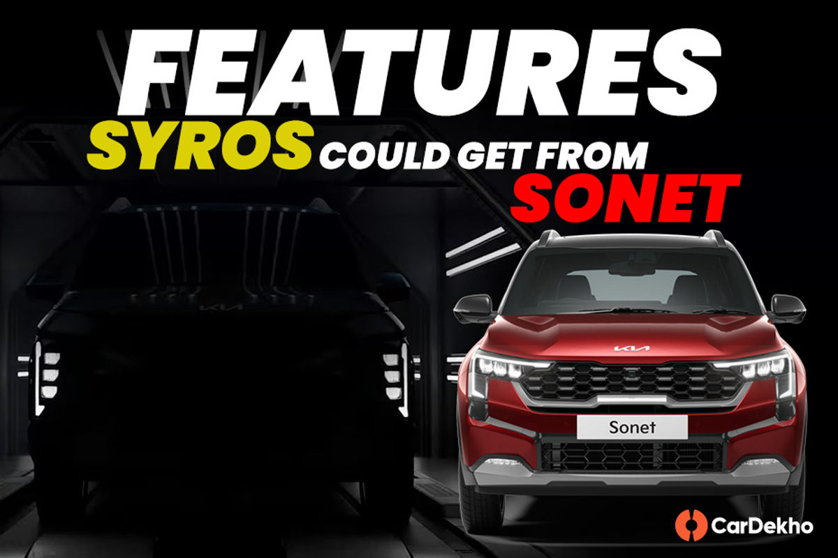 Features Kia Syros Can Get From Kia Sonet