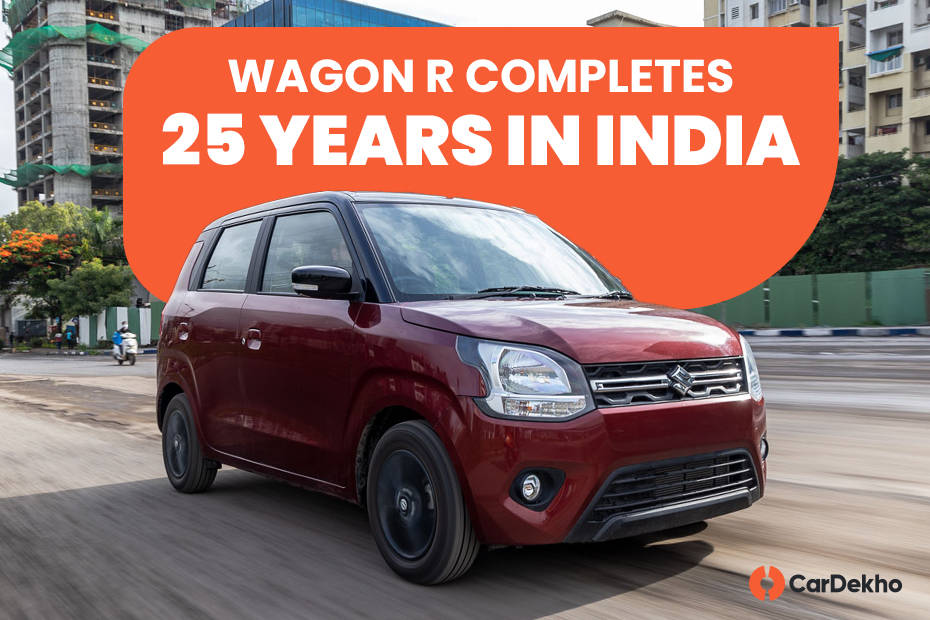 Maruti Wagon R Completes 25 Years In India, Over 32 Lakh Units Sold Till Date