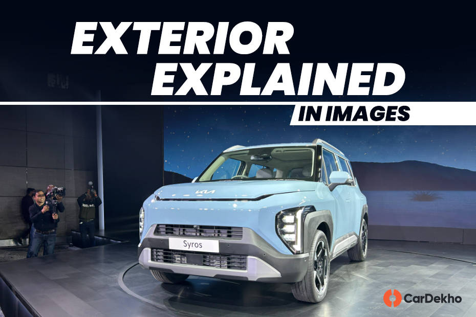 Kia Syros exterior design explained in 15 images