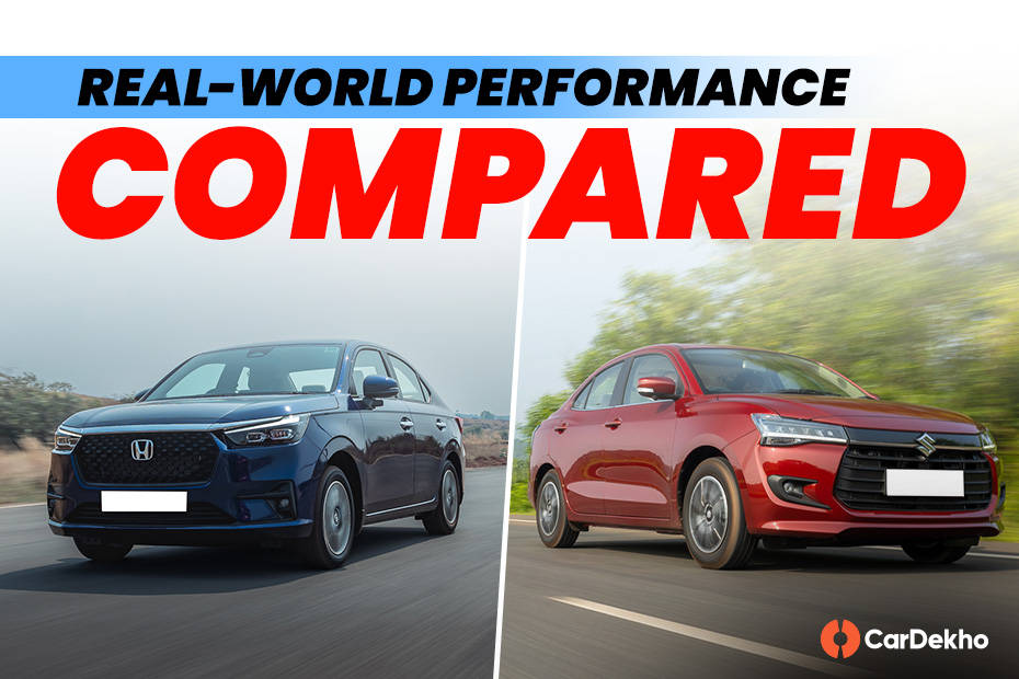 Maruti Dzire vs Honda Amaze: Real World Performance Compared