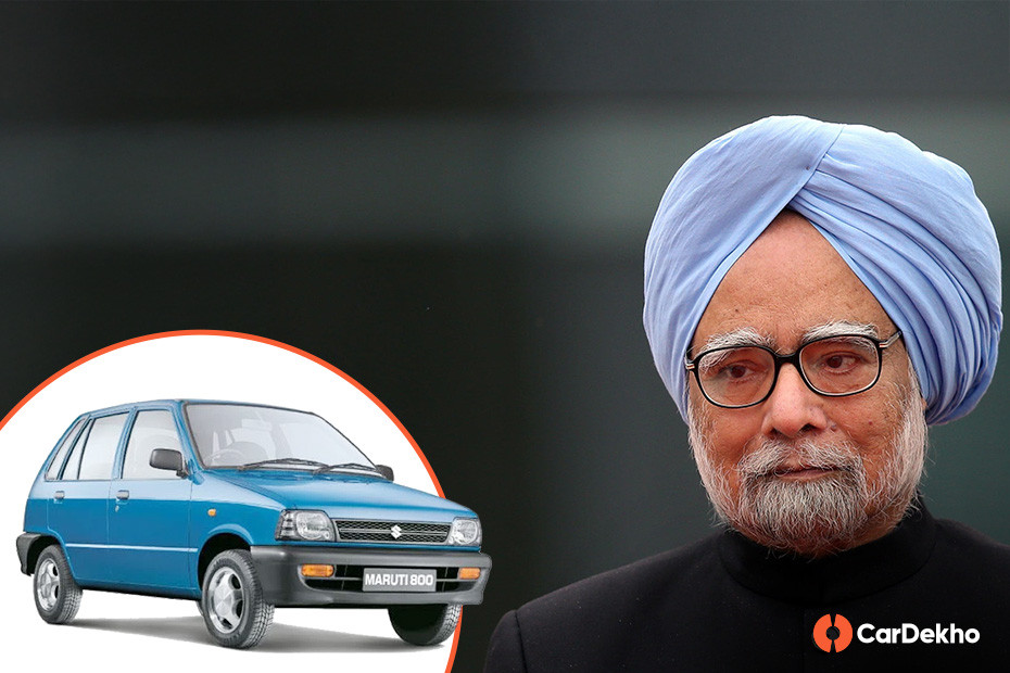 Manmohan Singh Maruti 800