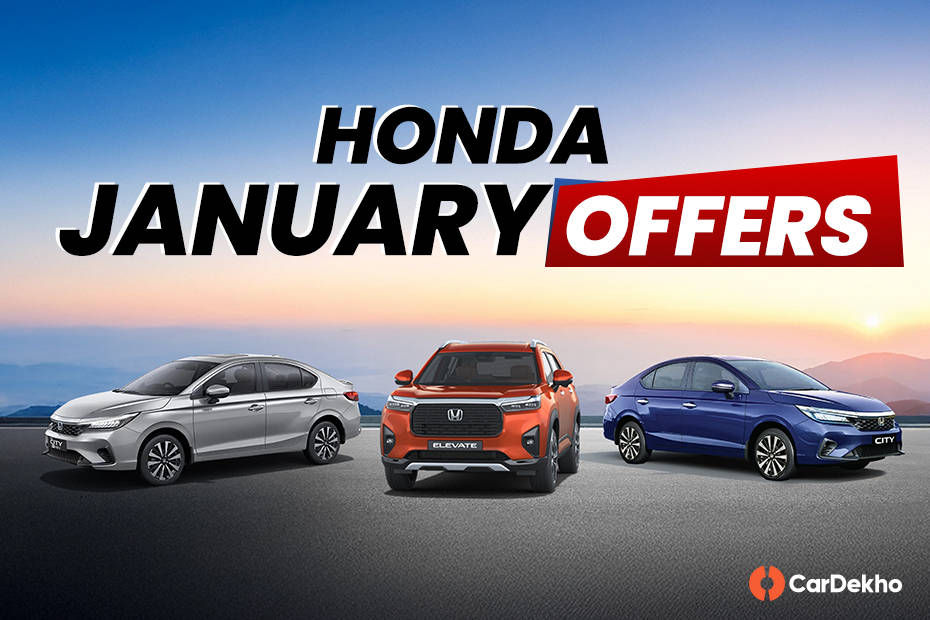 Honda January Offers