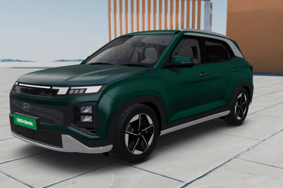 Hyundai Creta Electric Robust Emerald Matte