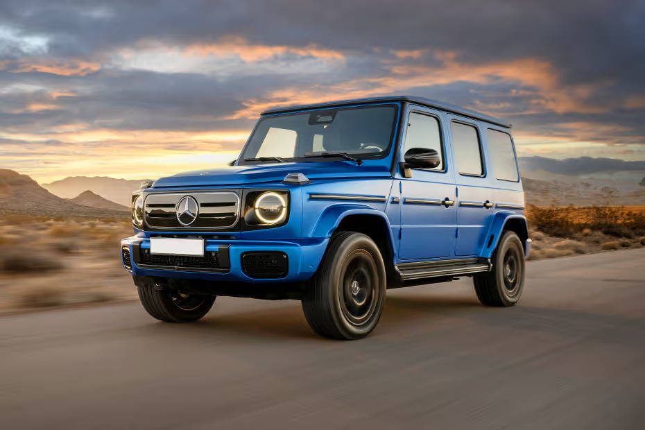 Mercedes-Benz electric G class auto expo 2025