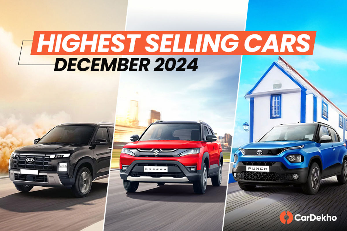 Top 15 best selling cars decemeber 2024