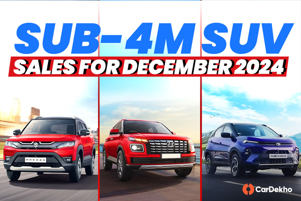 Sub 4-m sales in December 2024 Sub 4-m sales in December 2024