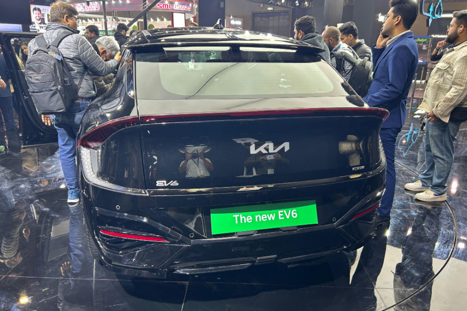 Kia EV6 facelift auto expo 2025