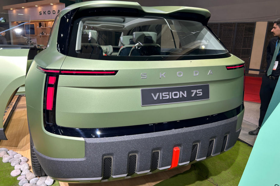 Skoda Vision 7S Rear Skoda Vision 7S Rear