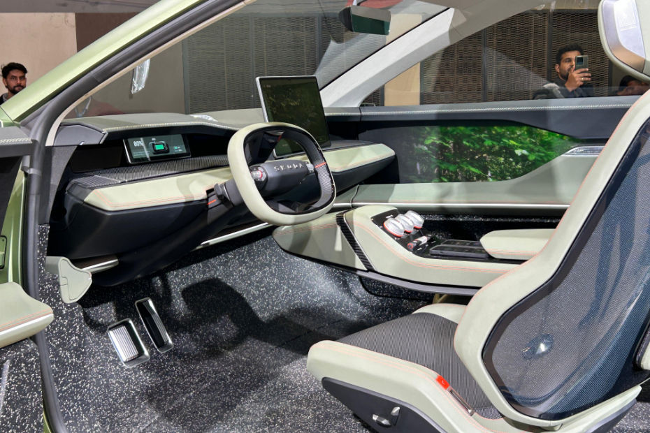 Bharat Mobility Global Expo 2025 Skoda Vision 7S Concept Revealed In bharat-mobility-global-expo-2025-skoda-vision-7s-concept-revealed-in