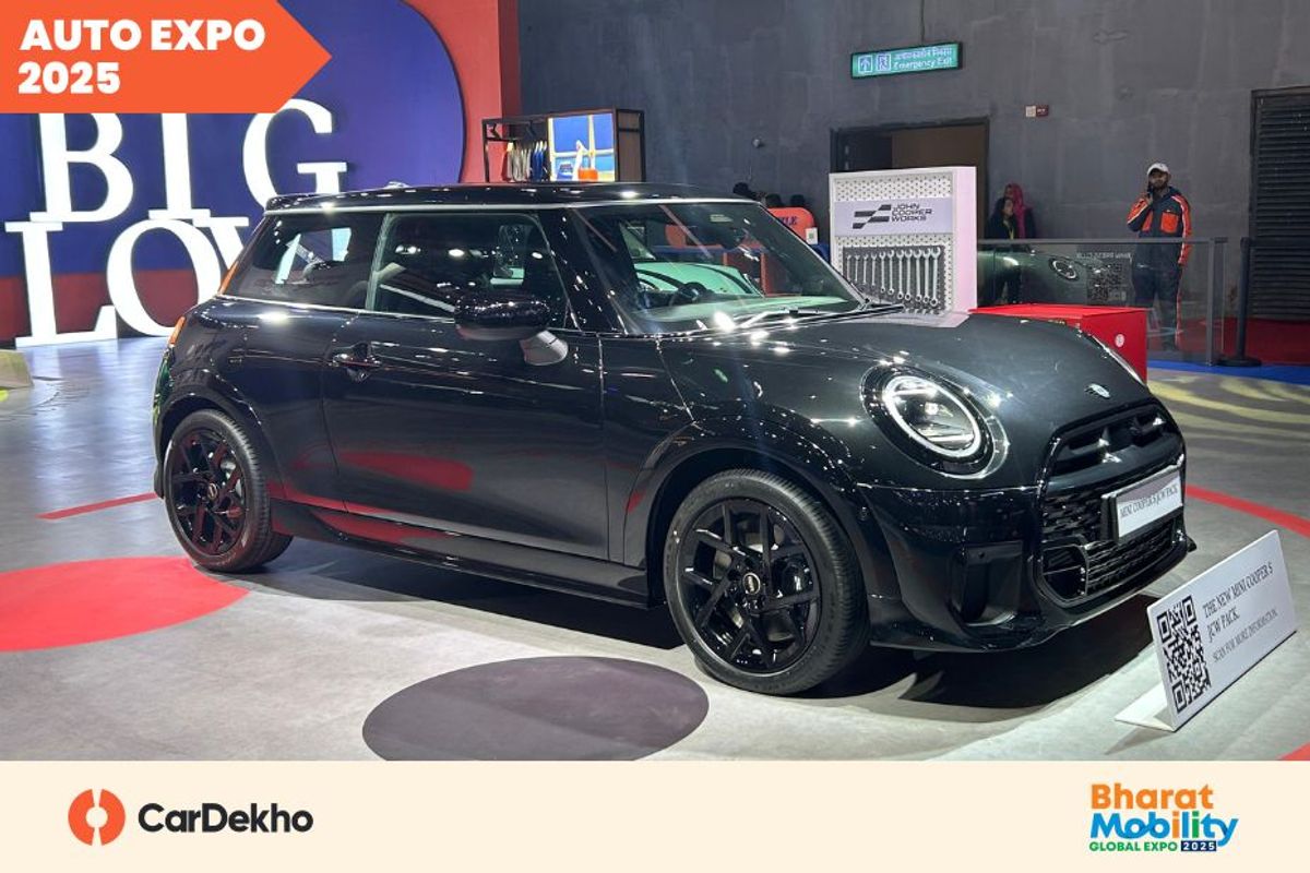 Mini Cooper S JCW Pack launched At Auto Expo 2025 Mini Cooper S JCW Pack launched At Auto Expo 2025
