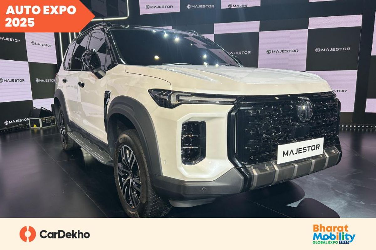 MG Majestor revealed at Bharat Mobility Global Expo MG Majestor revealed at Bharat Mobility Global Expo