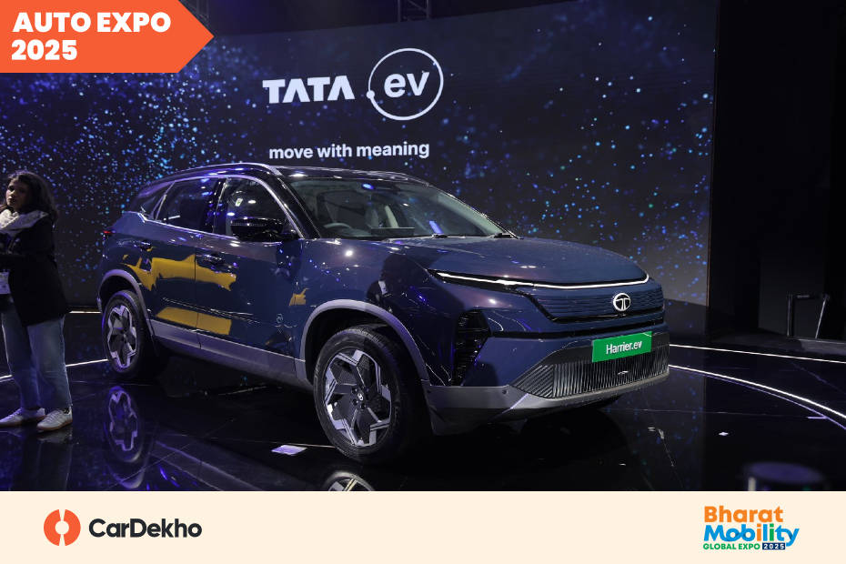 Tata Harrier EV at Auto expo 2025