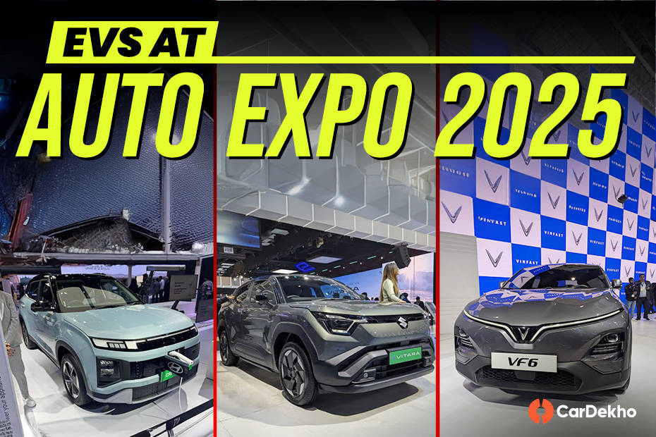 All EVs at Auto Expo 2025