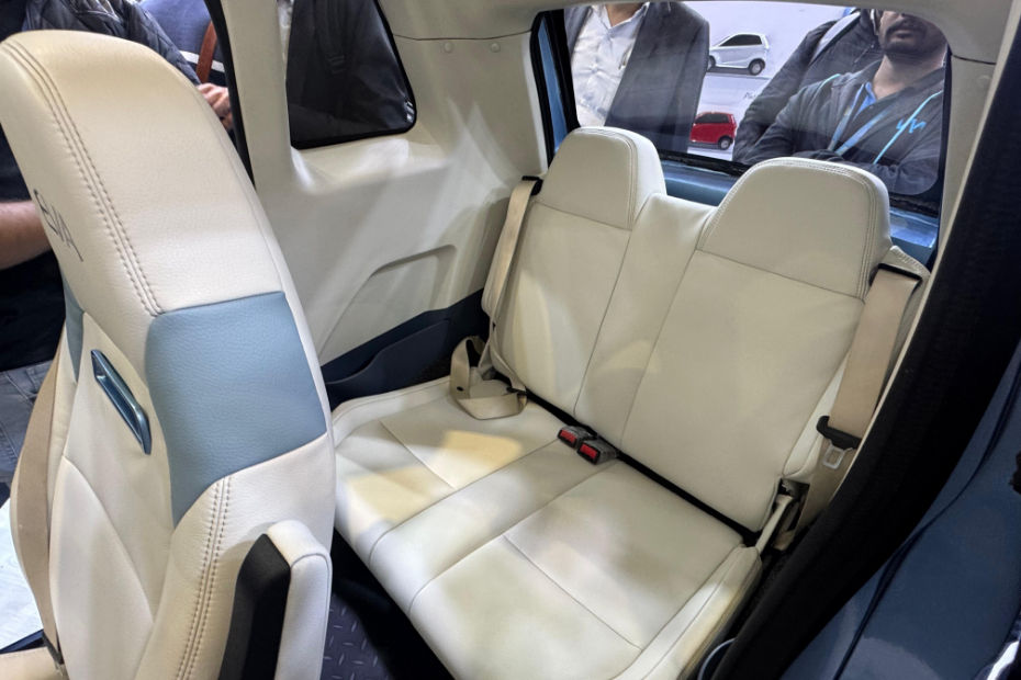 Vayve Eva rear seats Vayve Eva rear seats
