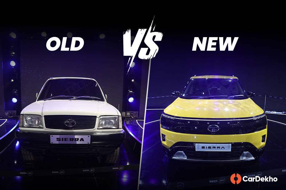 Tata Sierra Old vs New Compared In Images