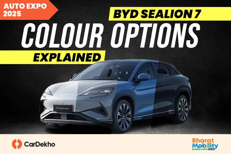 BYD Sealion 7 colour options explained