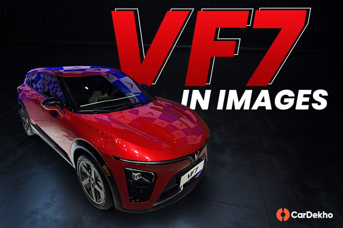 VinFast VF 7 at auto expo 2025 VinFast VF 7 at auto expo 2025