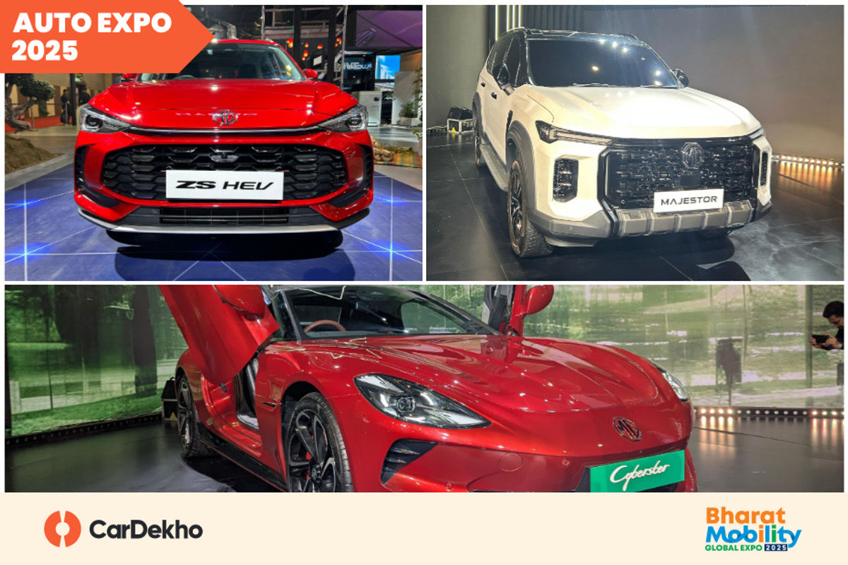 MG At Auto Expo 2025: New MG Select Offerings, A New Full-size SUV And More