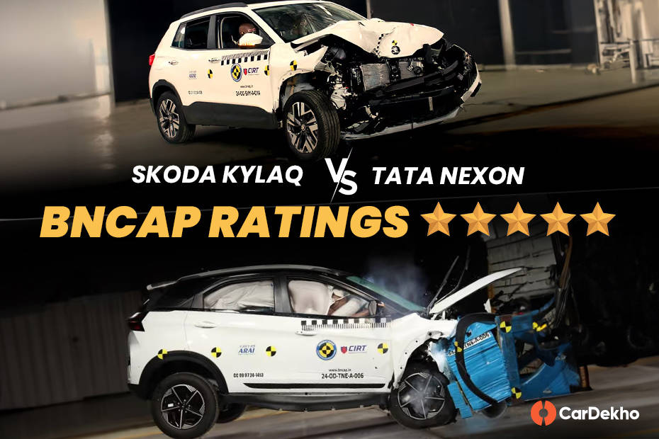 Skoda Kylaq VS Tata Nexon BNCAP ratings