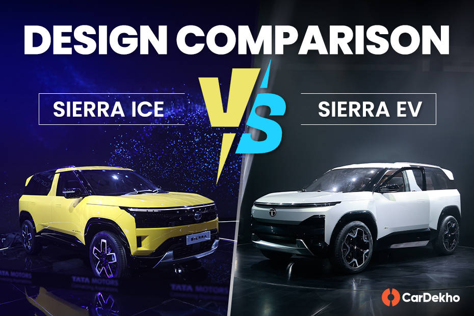 Tata Sierra vs Sierra EV